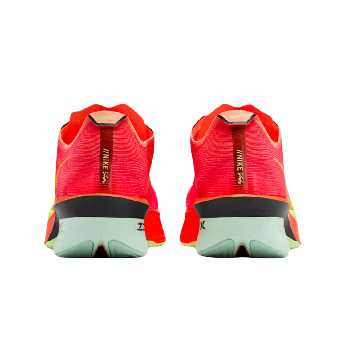 (W) 나이키 줌X 베이퍼플라이 넥스트% 4 브라이트 크림슨 라임 블라스트((W) Nike ZoomX Vaporfly Next% 4 Bright Crimson Lime Blast) - 3