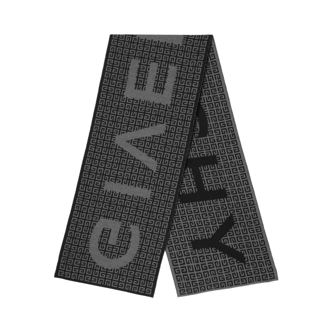 지방시 4G 울 실크 머플러 블랙(Givenchy 4G Wool Silk Muffler Black)