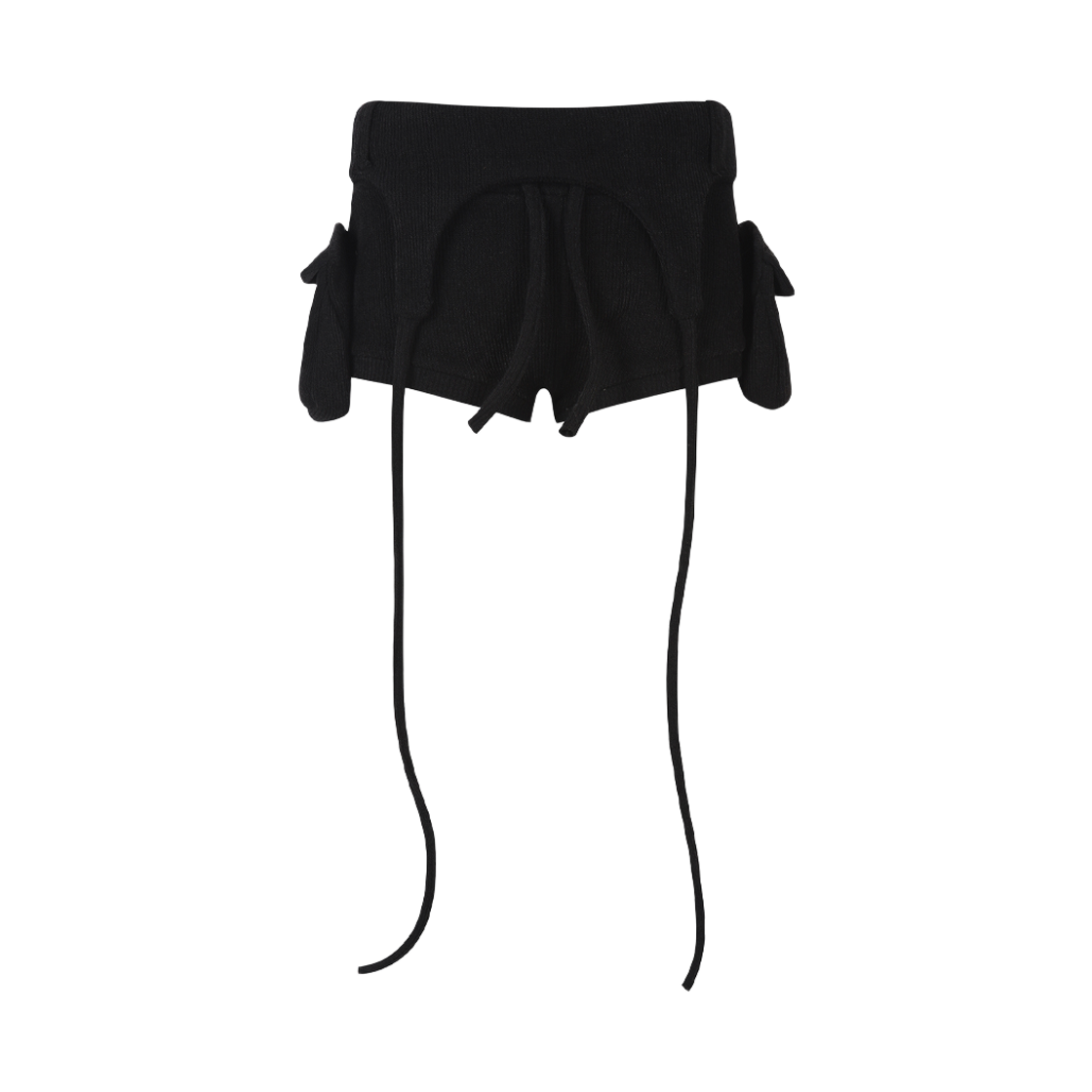 GL25WIBT03BK Gila Archive Bold Logo Pocket Knit Shorts Black