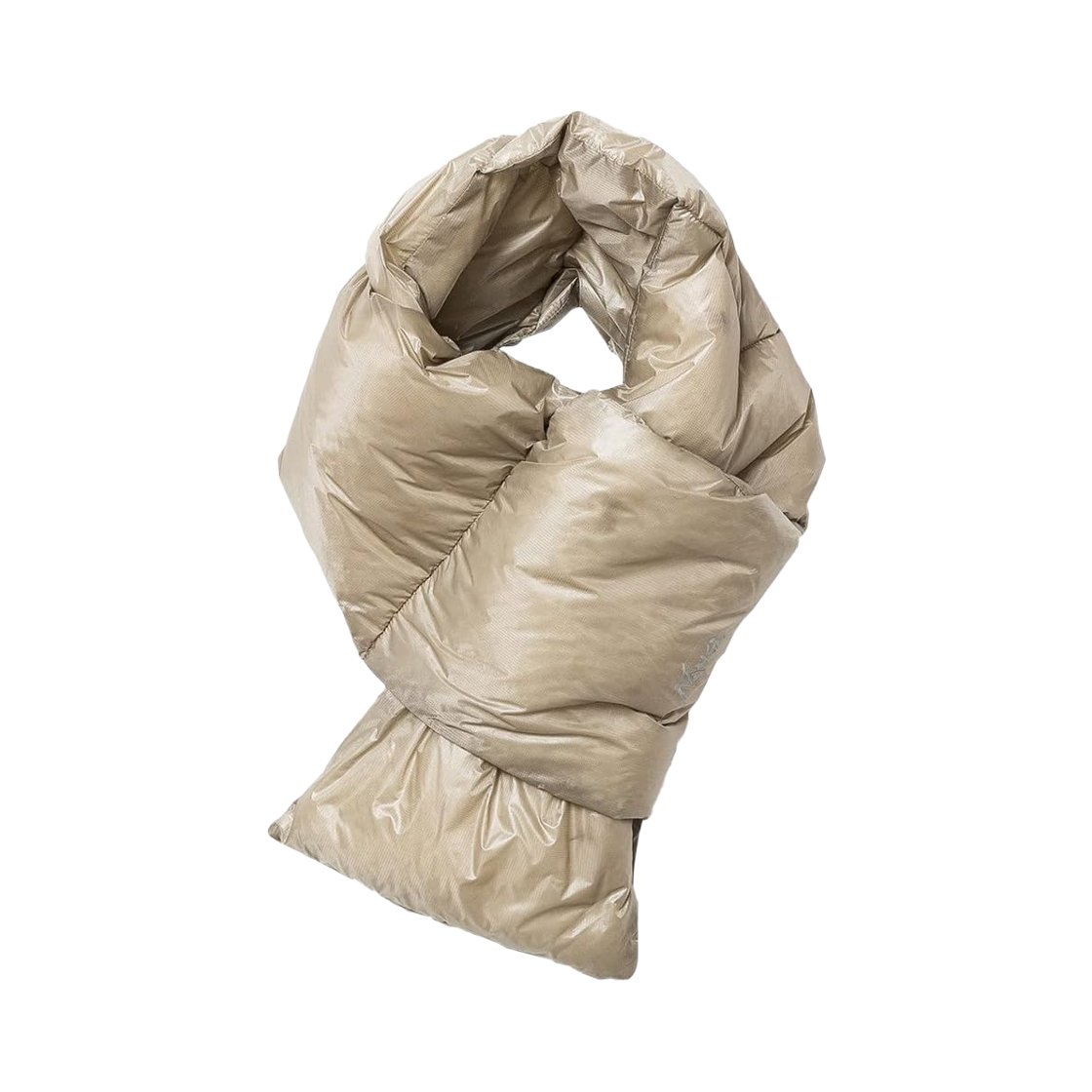 - Nanga Portable Light Down Muffler Beige