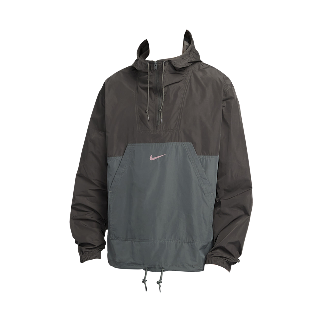 IB7558-254 Nike Club Marina Anorak Jacket Medium Ash Iron Grey - Asia
