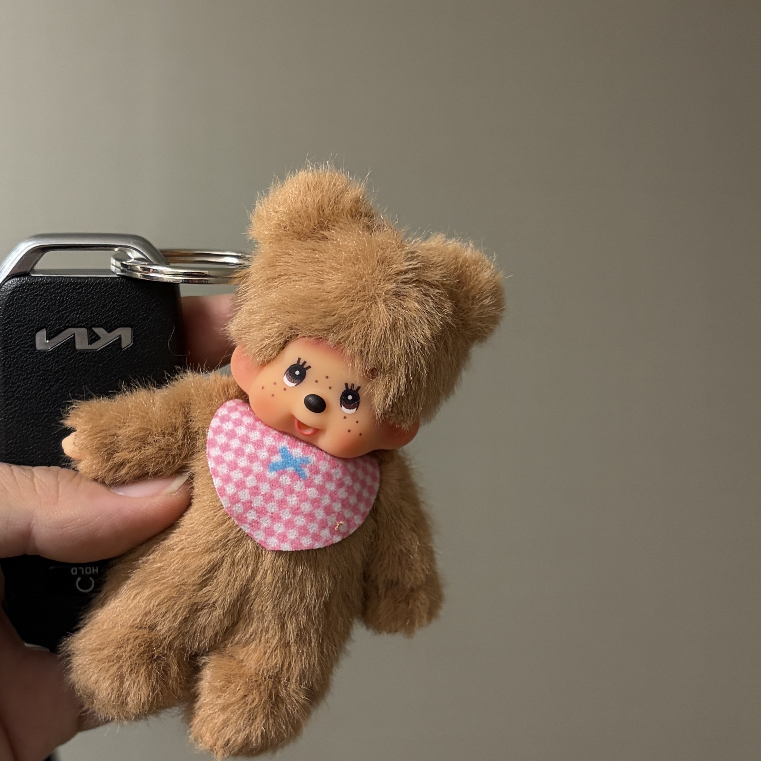 Monchhichi DX Keychain Bearchhichi 착용 스타일