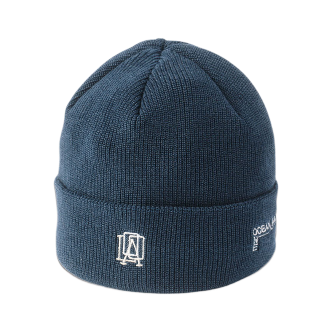 S25FP017 Nanamica OOAL Knit Cap Indigo