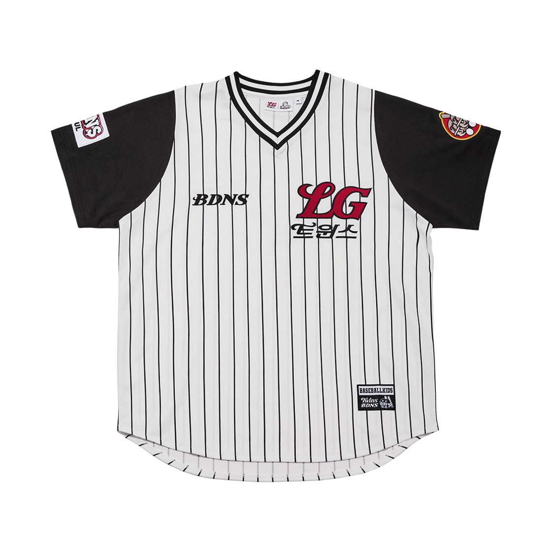 - BDNS x LG TWINS 1990s Baseball Jersey White (Non Marking Ver.)