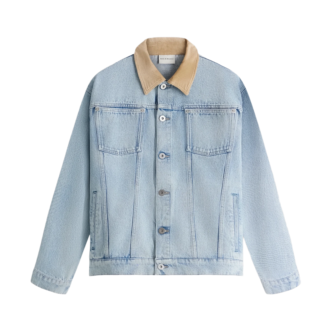 드롤 드 무슈 라 베스트 진 델라베 라이트 블루(Drole de Monsieur La Veste Jean Delavee Light Blue)