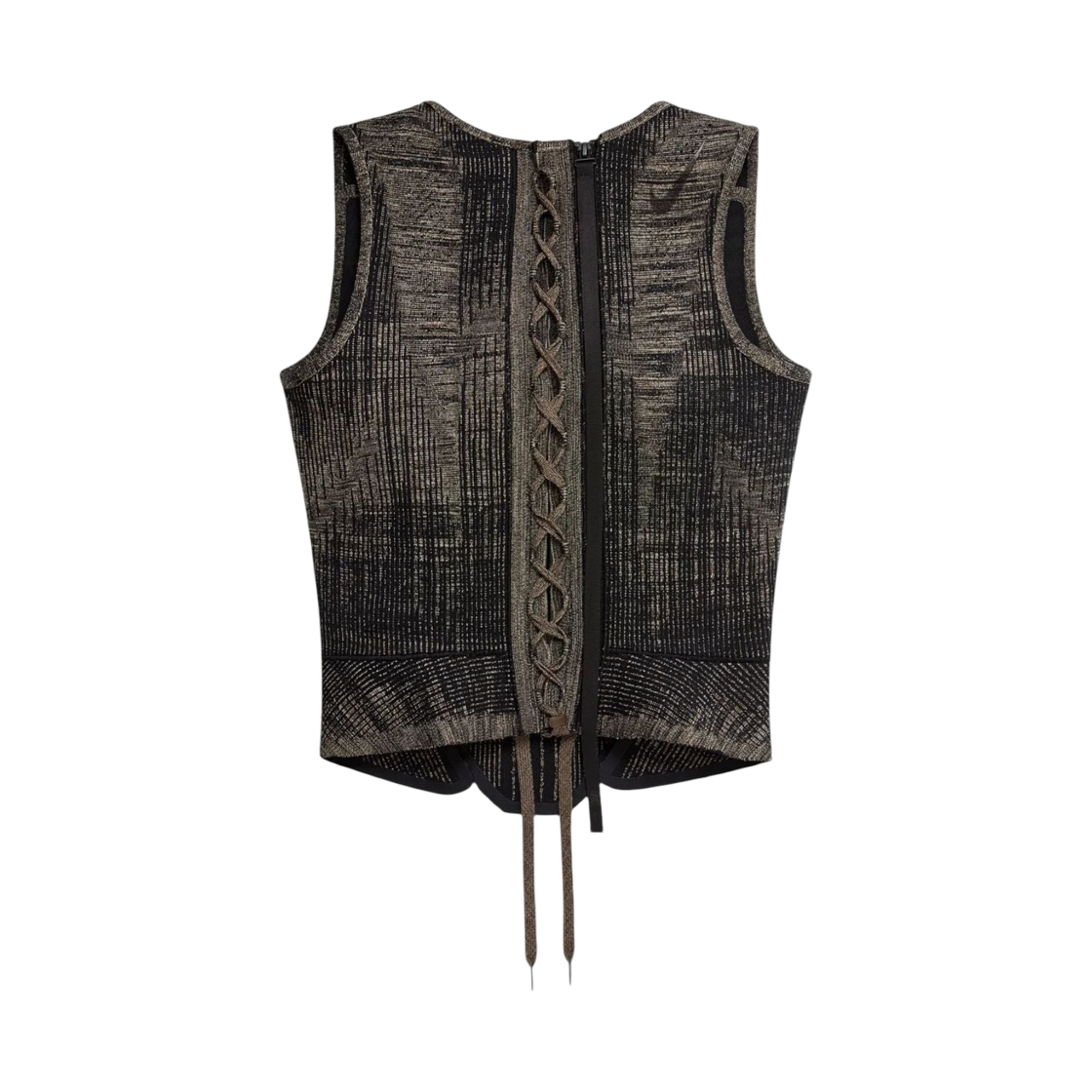 (W) 나이키 x 노울스 사이드 코르셋 블랙 베이지 (HQ4235-010)((W) Nike x Knwls Scythe Corset Black Beige (HQ4235-010)) - 2
