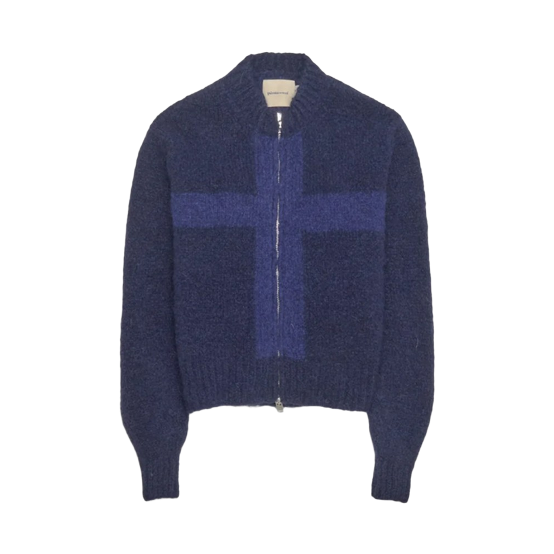 (W) 팔로마울 크루즈 집업 가디건 블루((W) Paloma Wool Cruz Zip Up Cardigan Blue)