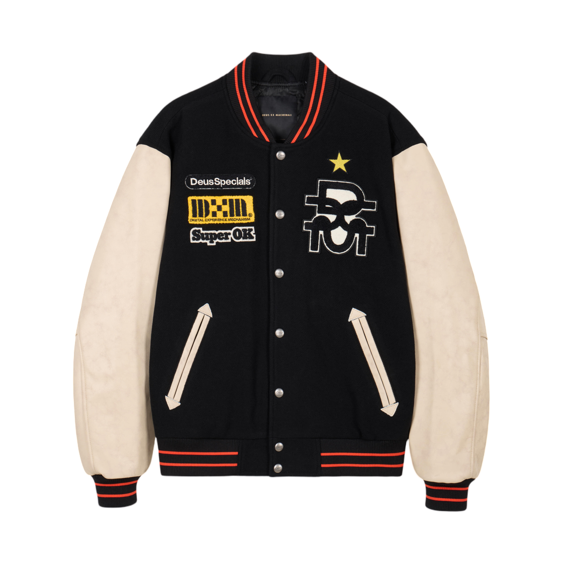 D254UJK250-099 Deus Ex Machina Vasity Jacket Black