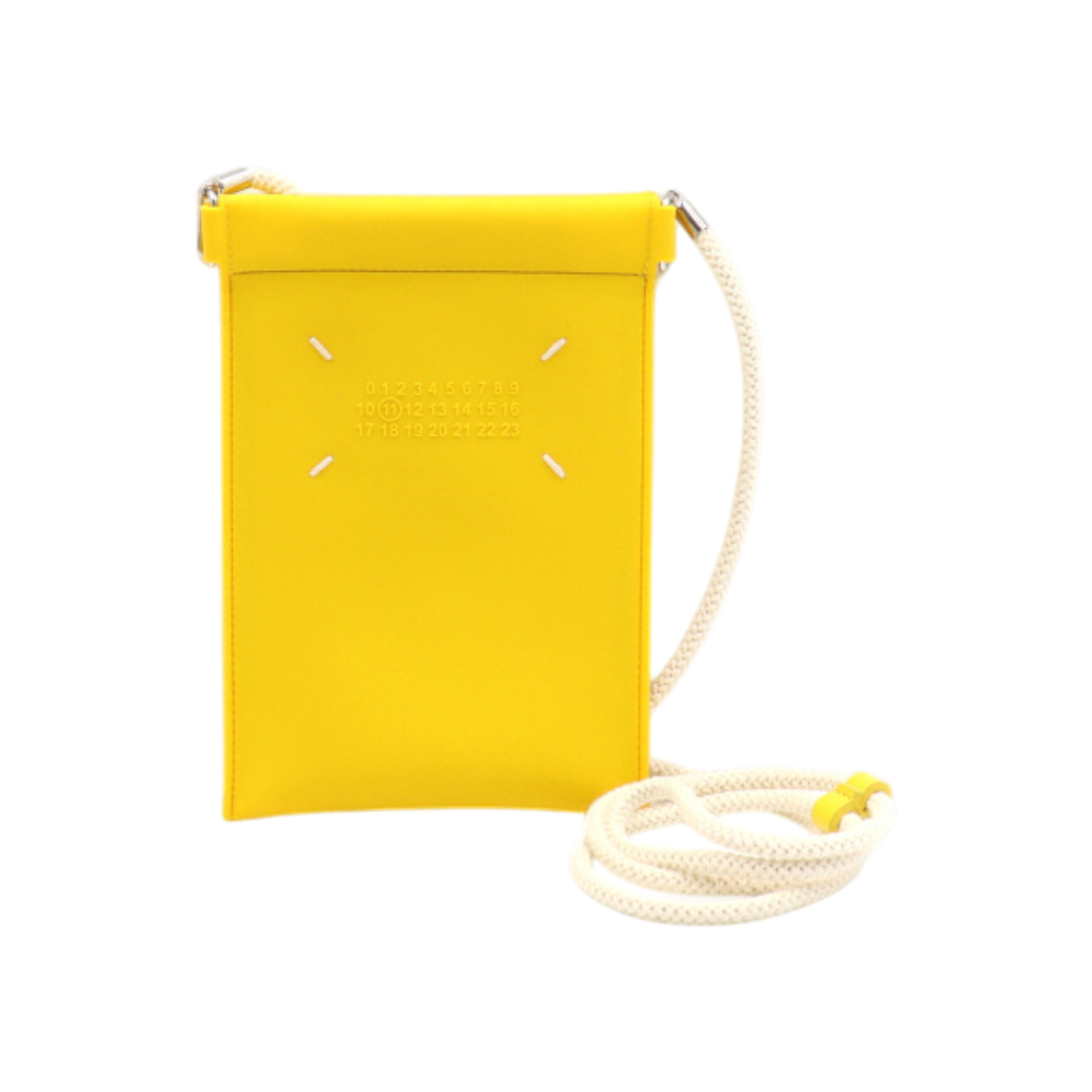 메종 마르지엘라 SA1VZ0002P 포 스티치 폰 홀더 케이스 넥 파우치 지갑 aa48735(Maison Margiela Four-Stitch Phone Holder Neck Pouch Wallet)