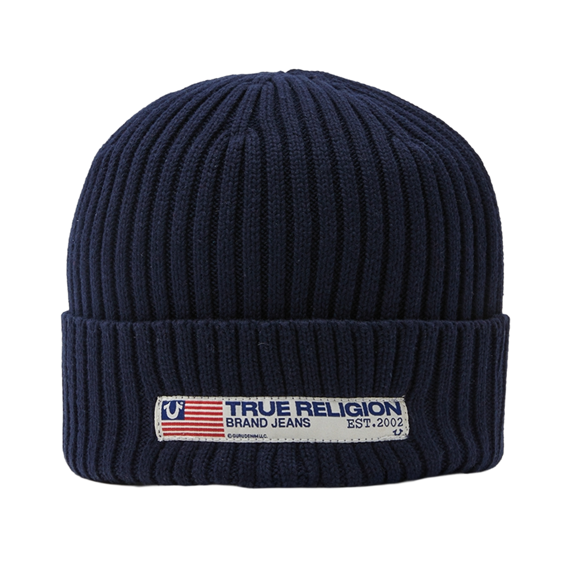 TRA4ACU101NNV True Religion TG Label Beanie_Navy