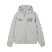 Deus Ex Machina Drifter Hoodie Zip Up Medium Grey