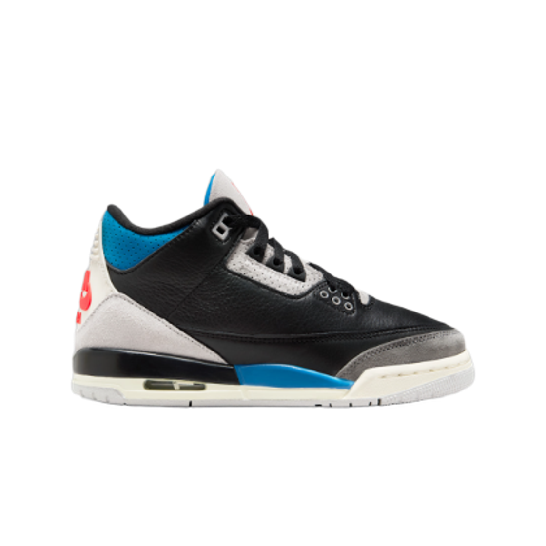 (GS) 조던 3 레트로 OG 블랙 칠리 레드((GS) Jordan 3 Retro OG Black Chile Red) - 1