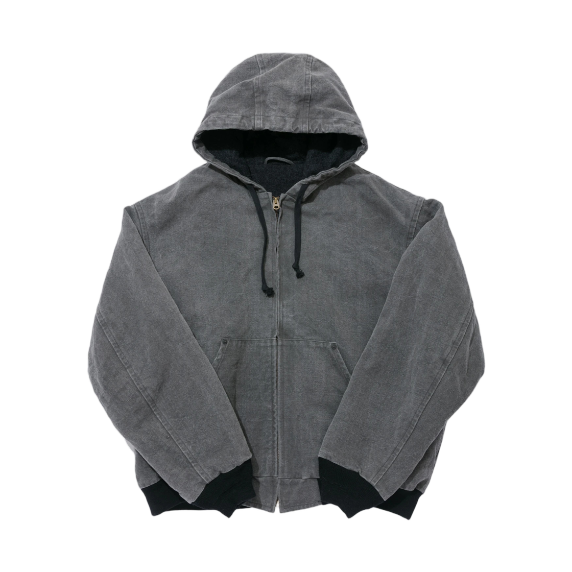 A0KS0000PIEL Kaptain Sunshine Cotton Hemp Hoody Jacket Sumi