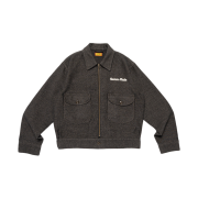 Human Made Zip-Up Work Jacket Gray