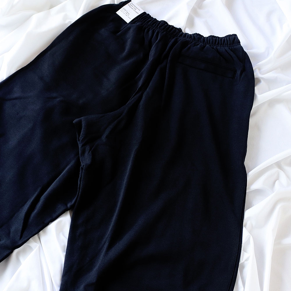 Nike Club Fleece Oversized French Terry Pants Black White - Asia 착용 스타일 - 3