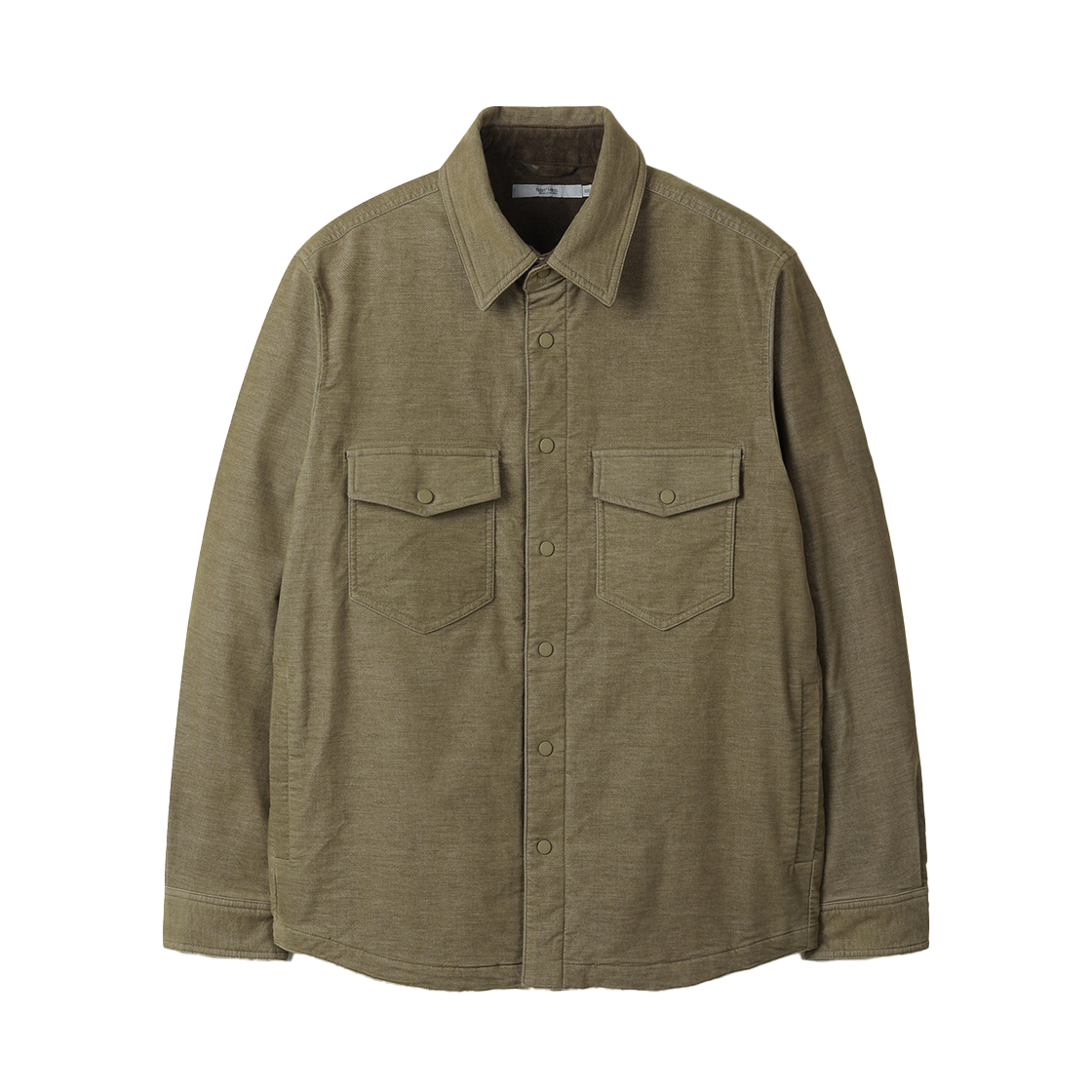 SASFW25841BEX Series Soft Padded Shacket Beige