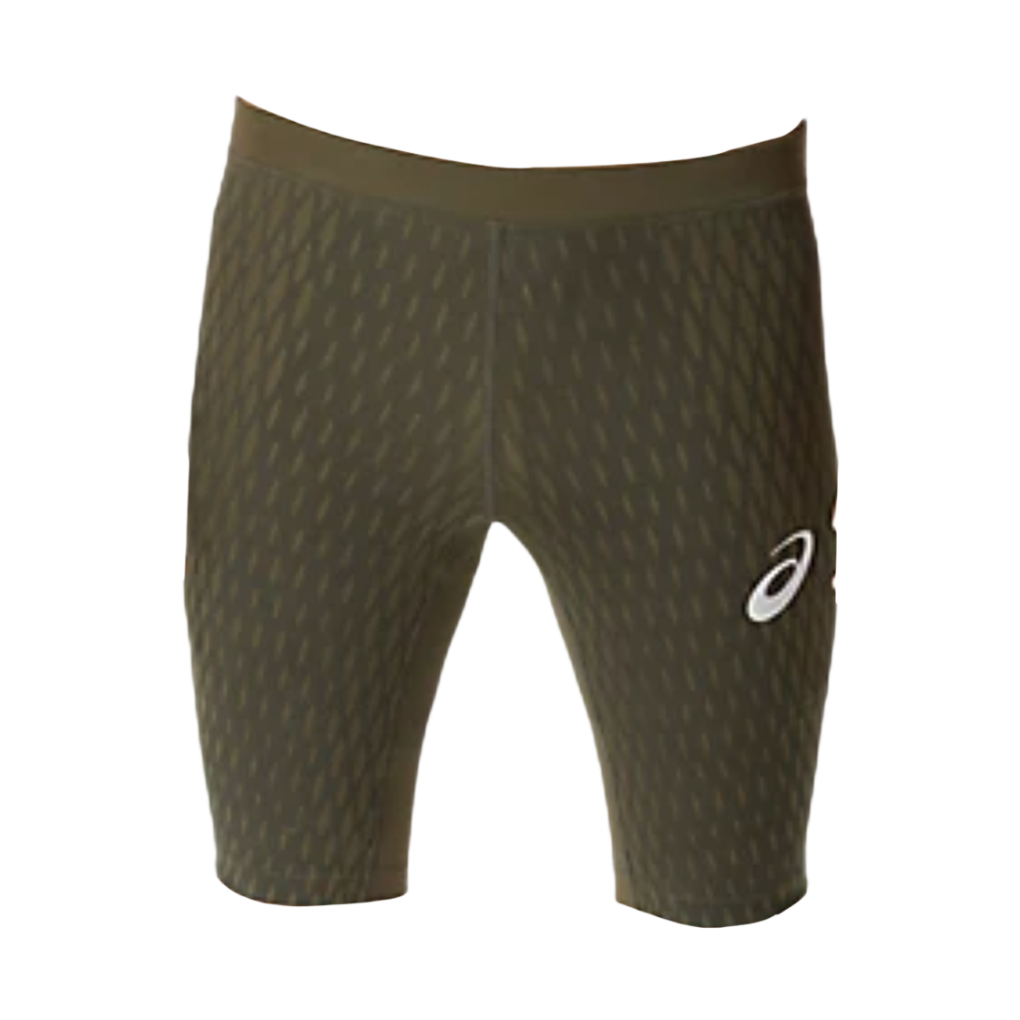 2011D178-200 Asics Motion Muscle Speed Pocket Tights Brown Stone