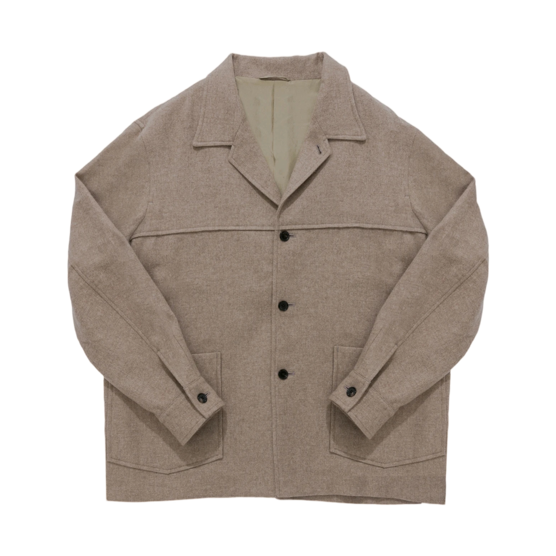캡틴 선샤인 캐시미어 셔츠 자켓 베이지(Kaptain Sunshine Cashmere Shirt Jacket Beige) - 1