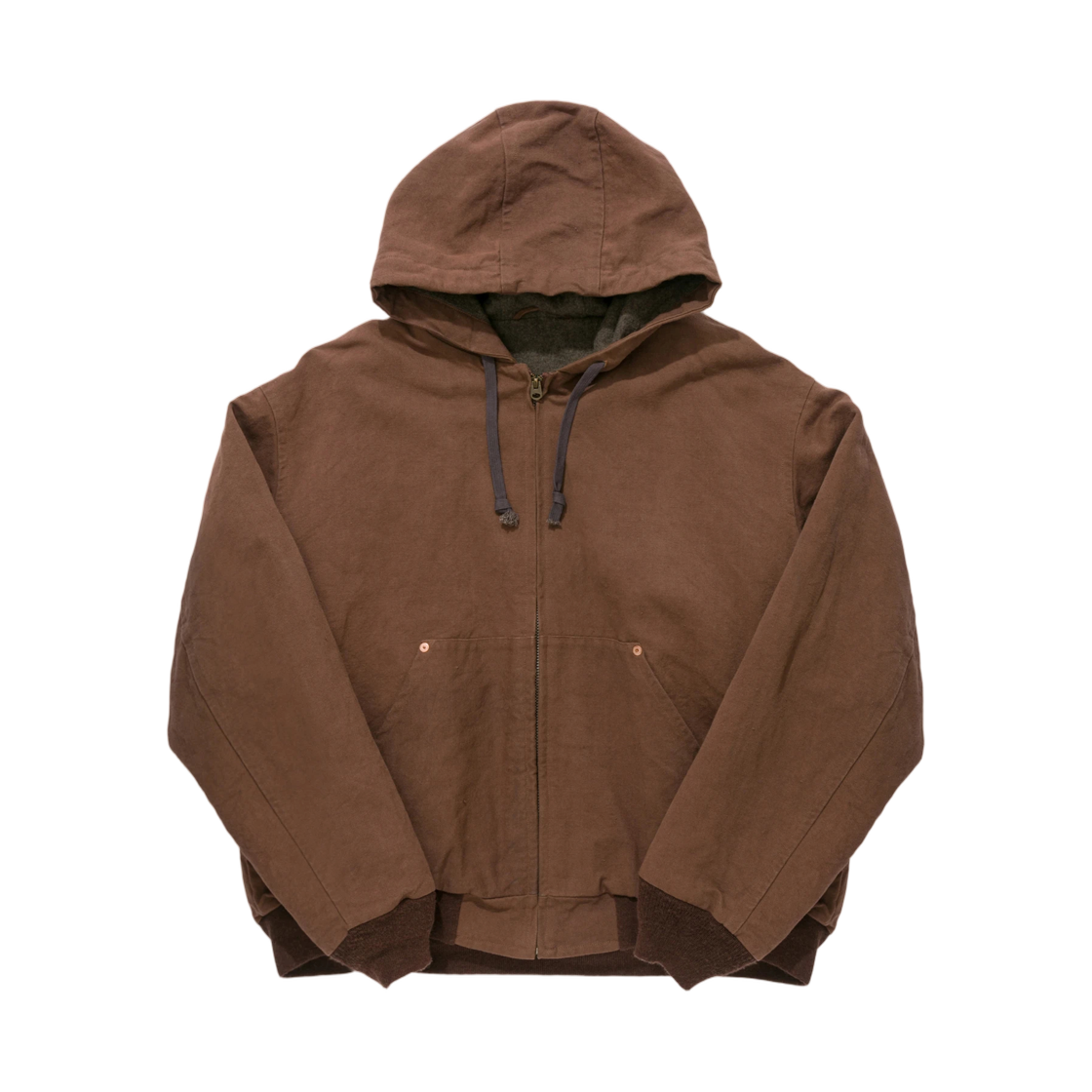 A0KS0000PIEL Kaptain Sunshine Cotton Hemp Hoody Jacket Kakishibu