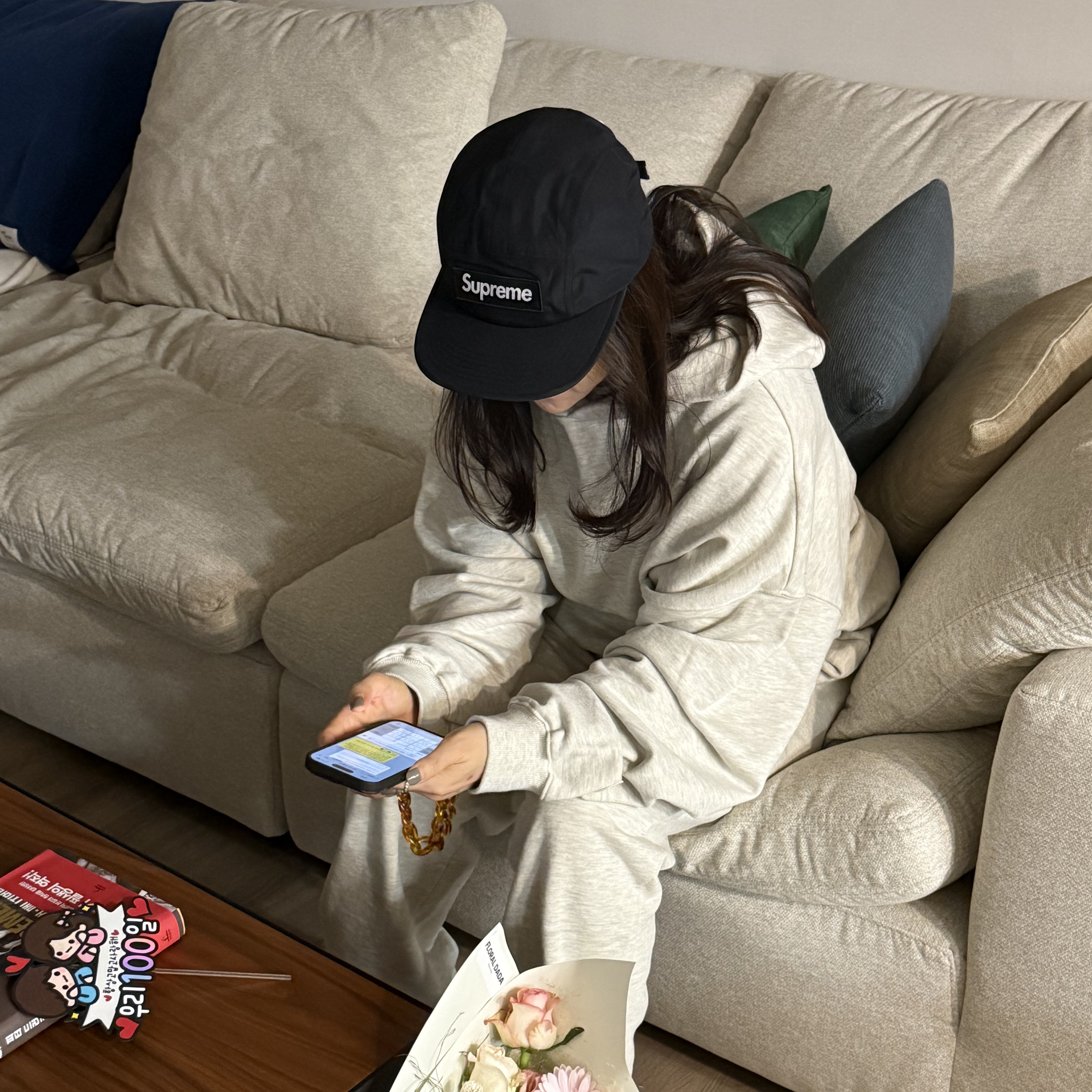 Supreme Gore-Tex Camp Cap Black - 25SS 착용 스타일