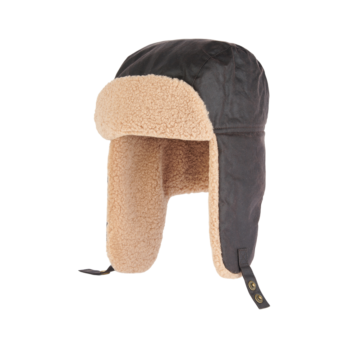 MHA0710RU52 Barbour Morar Waxed Trapper Hat Rustic