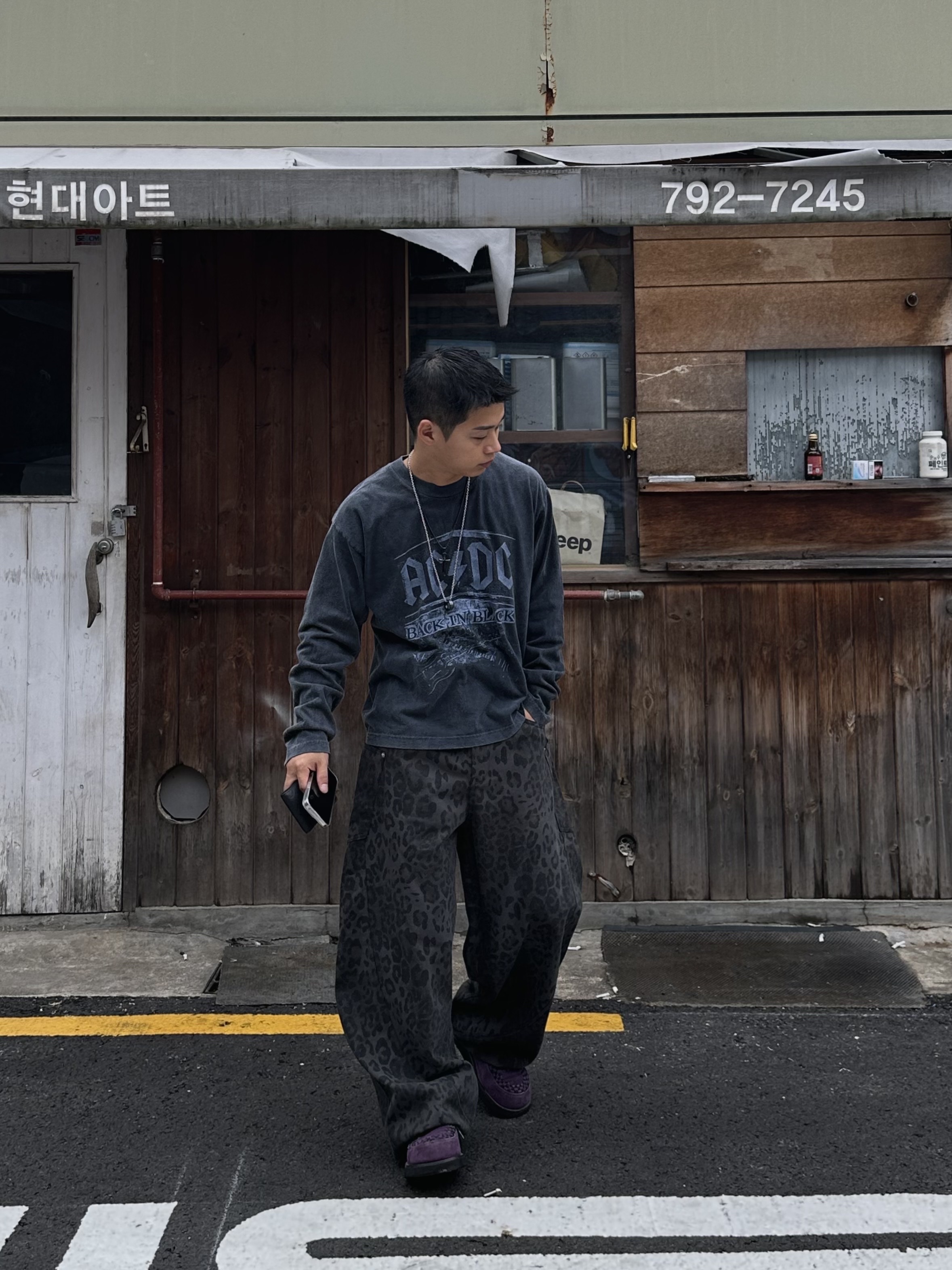 Romantic Move Bowie Winter Shoes SU Purple 착용 스타일 - 9
