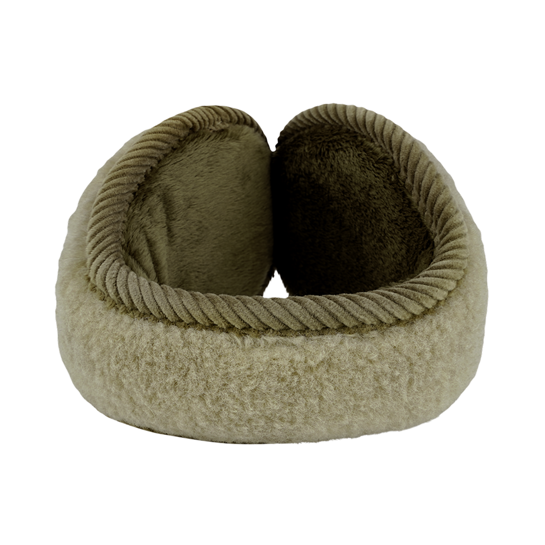 노스페이스 화이트 라벨 퍼피 이어머프 베이지 - 25FW(The North Face White Label Puffy Earmuff Beige - 25FW) - 2