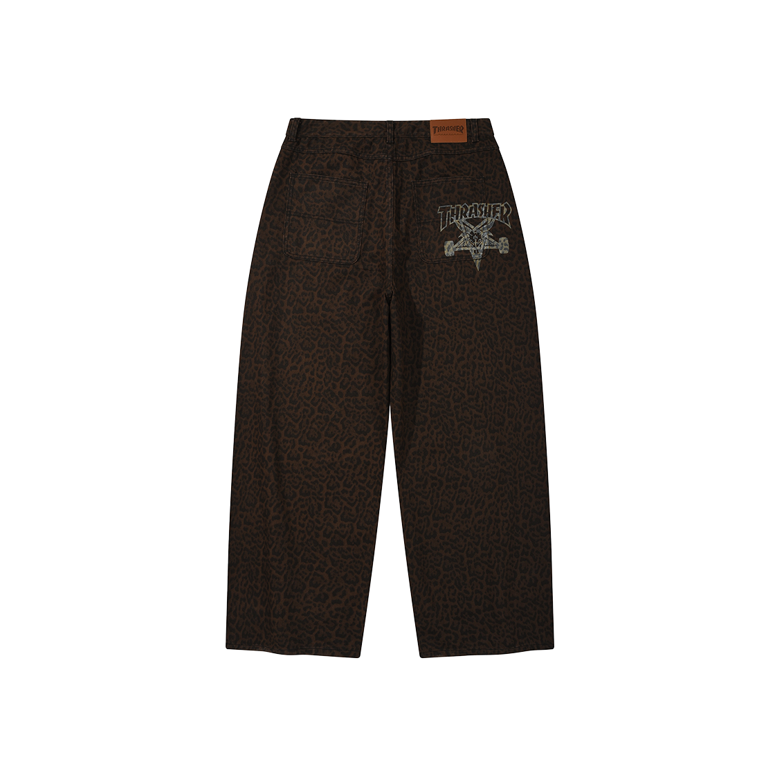 TR2503PT04LE THRASHER Skategoat Balloon Pants Leopard