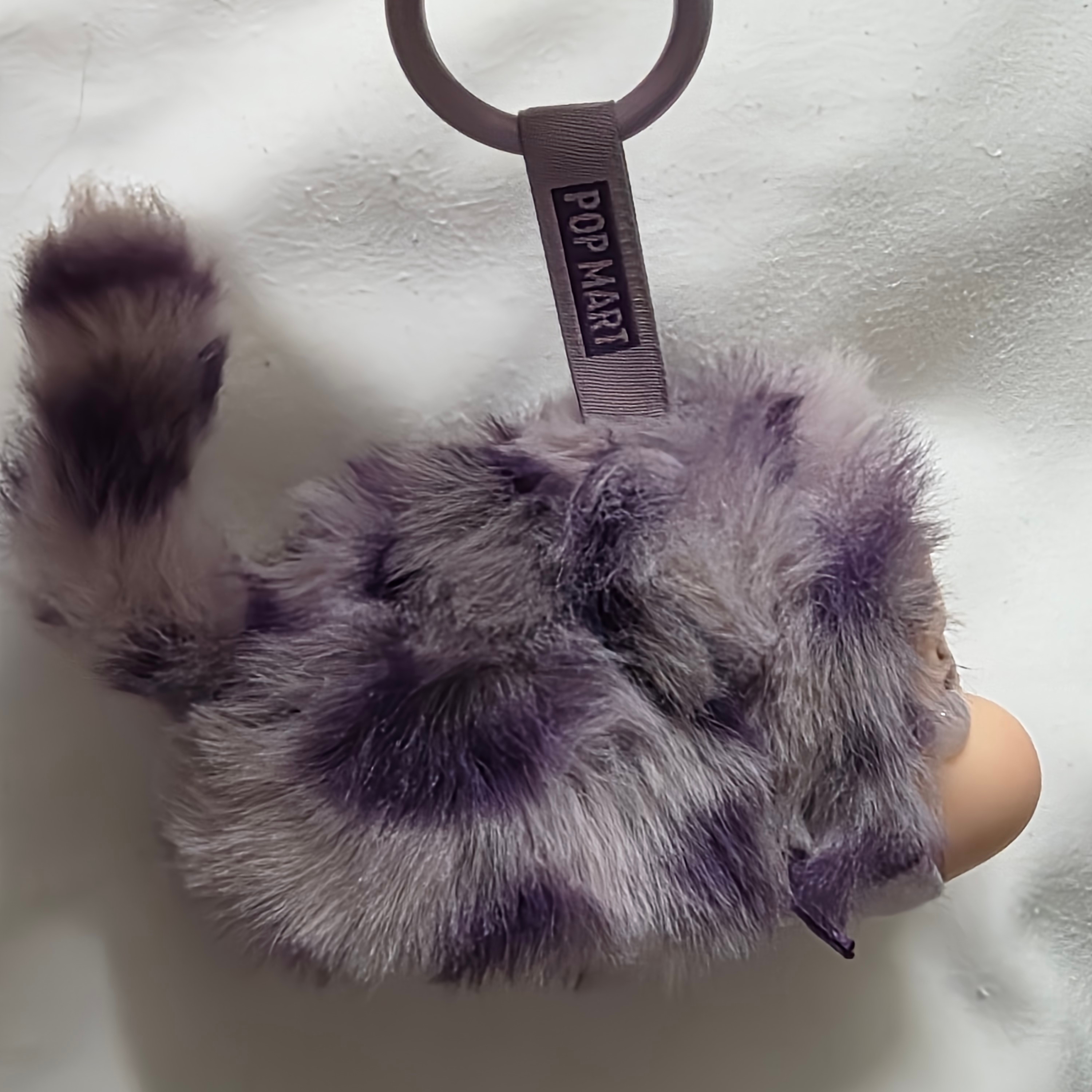 Pop Mart Crybaby Wild But Cutie Series Vinyl Plush Pendant Neon Cutie (Opened Case) 착용 스타일 - 2