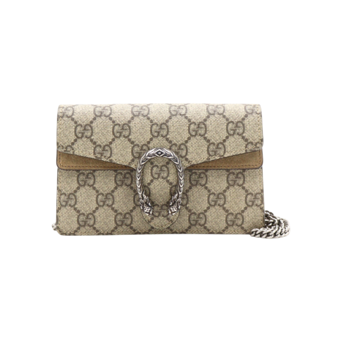 ITBG2BCLQPIA Gucci Dionysus GG Supreme Super Mini Chain Crossbody Bag