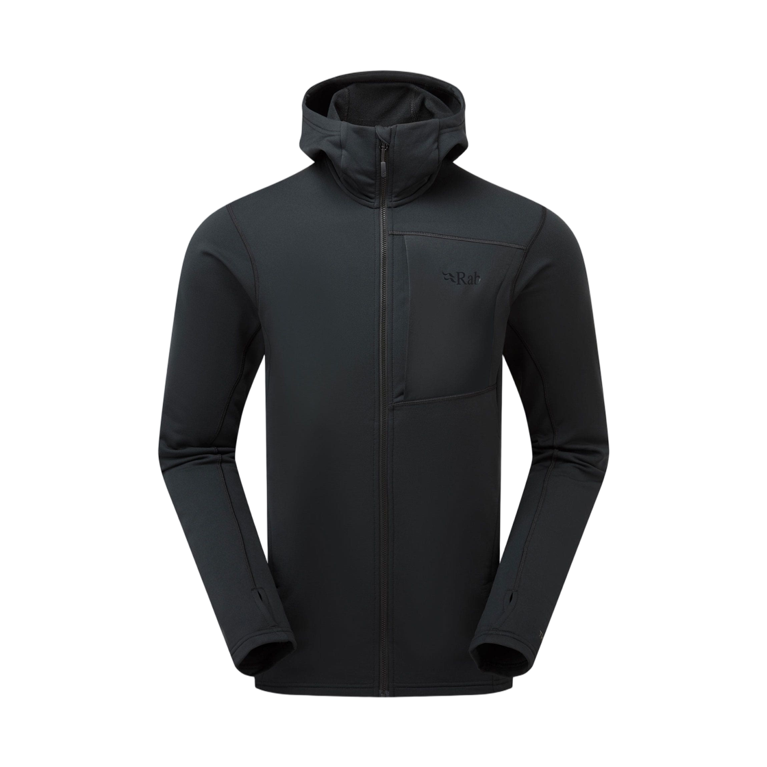 랩 슈퍼플럭스 후디 블랙 블랙(Rab Superflux Hoody Black Black)