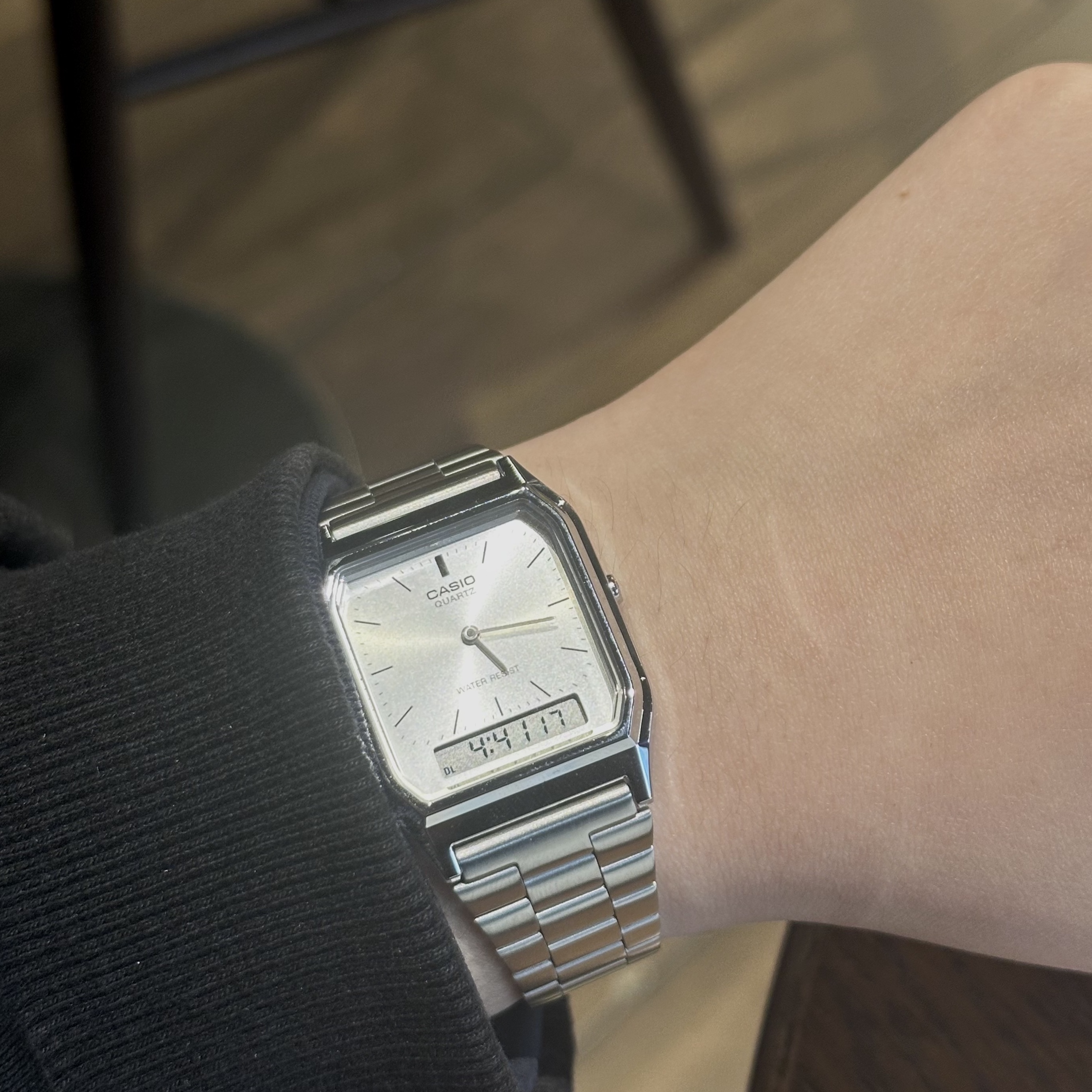 Casio AQ-230A-7AMQY 착용 스타일 - 2