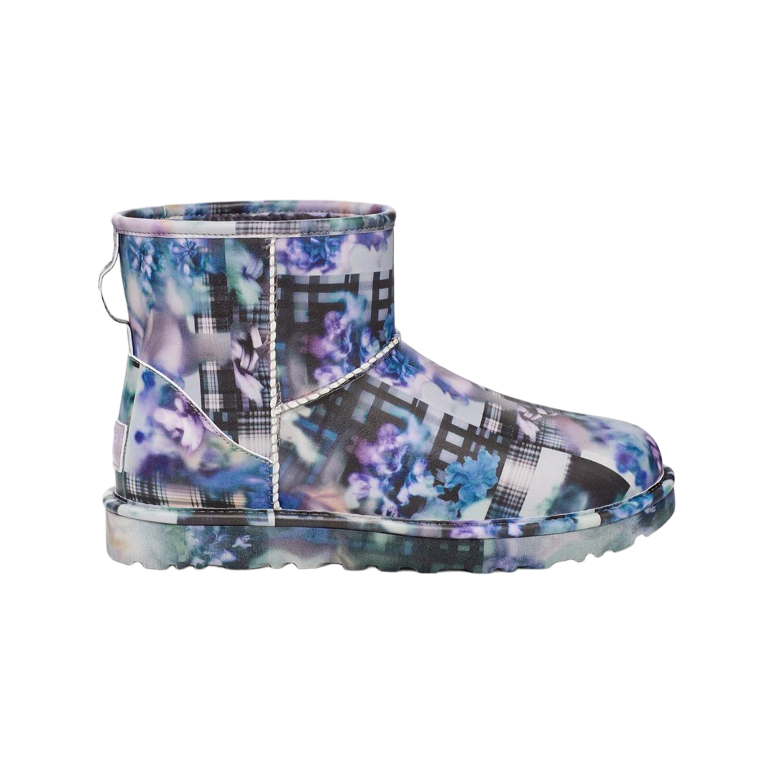 1170173-DFL (W) UGG x Collina Strada Classic Mini Boot Dark Blue Floral