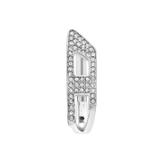 Diesel Dx1628040 Stainless Steel Hoop Earring Silver