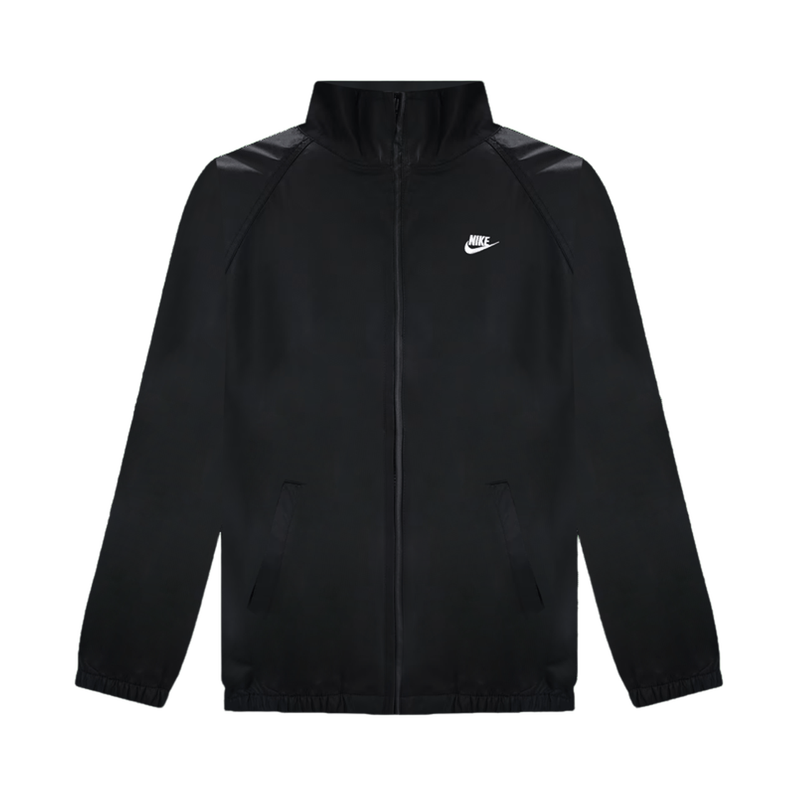 나이키 NSW 클럽 로스코 풀집 자켓 블랙 화이트 - US/EU(Nike NSW Club Roscoe Full-Zip Jacket Black White - US/EU) - 1