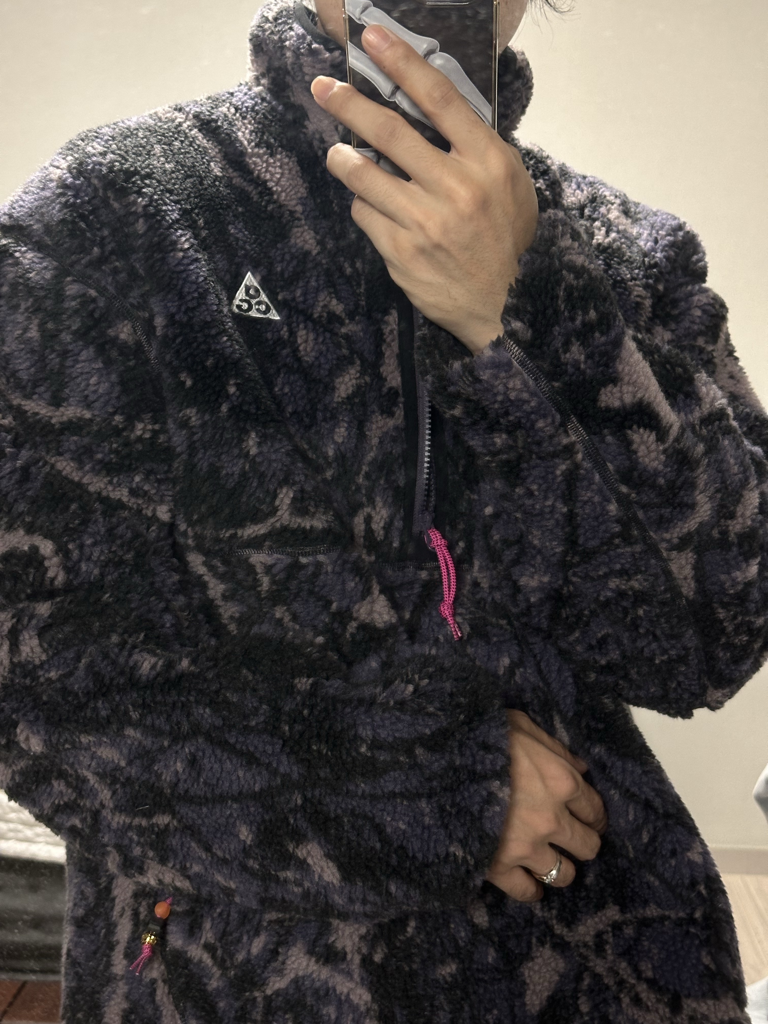 Nike ACG Canwell Glacier Anorak Dark Raisin Black - Asia, Adidas Lightblaze Moc Core Black Carbon 착용 스타일 - 2