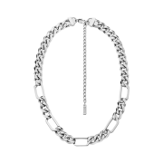 Diesel Dx1626040 Stainless Steel Chain Necklace Silver