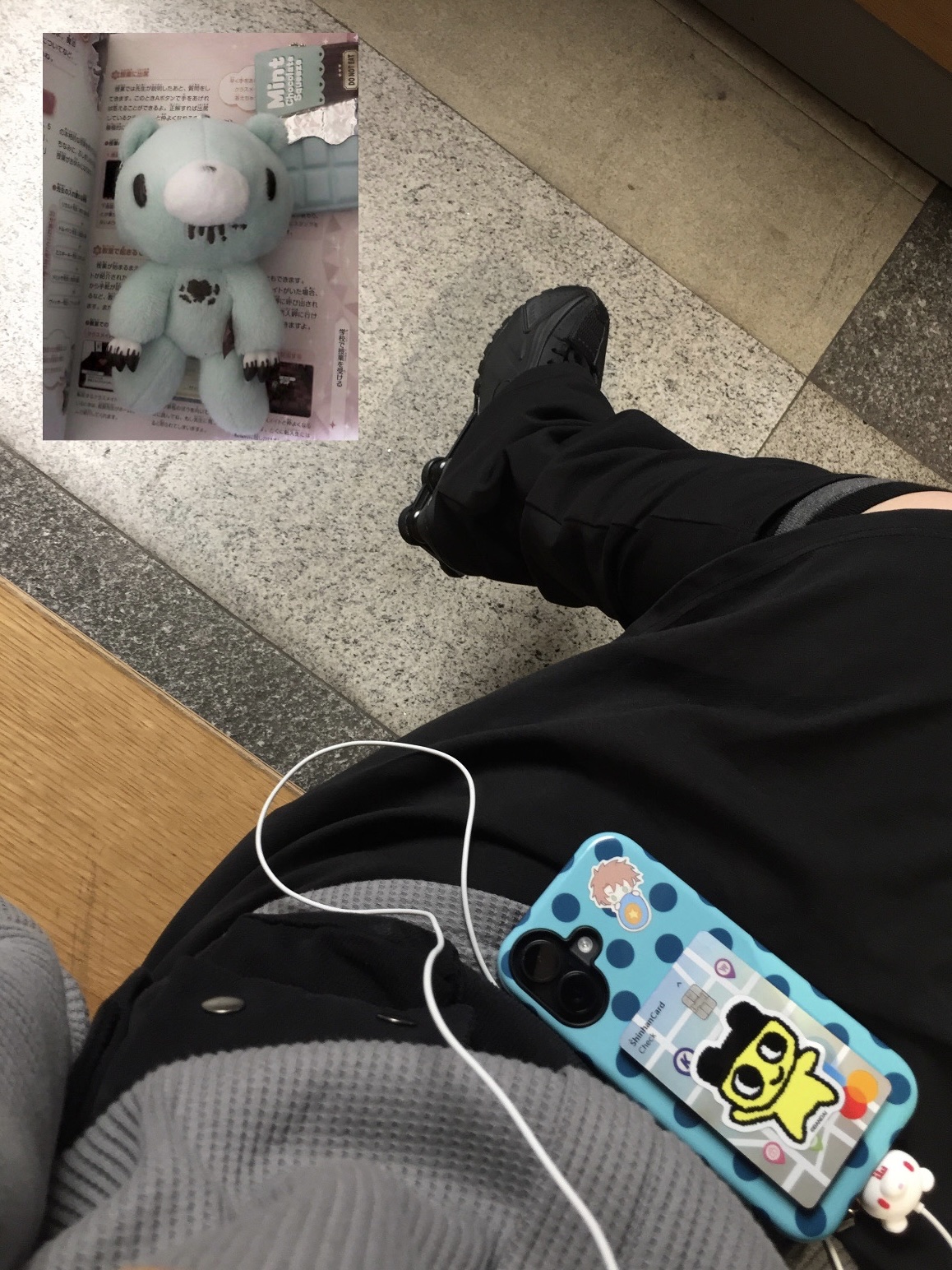 (W) Nike Shox R4 Black 착용 스타일