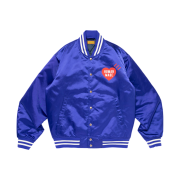 Human Made Nylon Stadium Jacket Blue