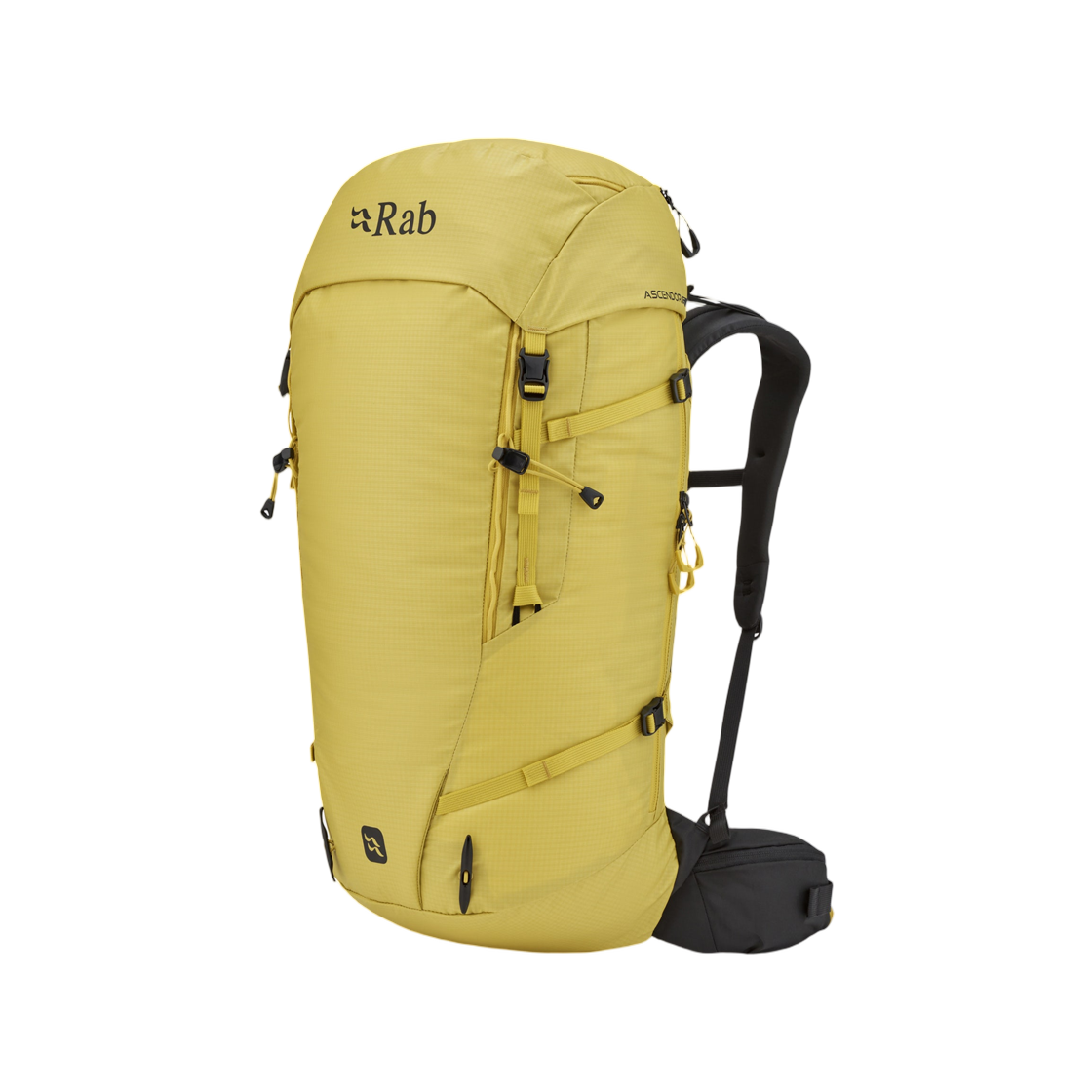 QAP-98 Rab Ascendor 45L Mountain Pack Dark Pollen