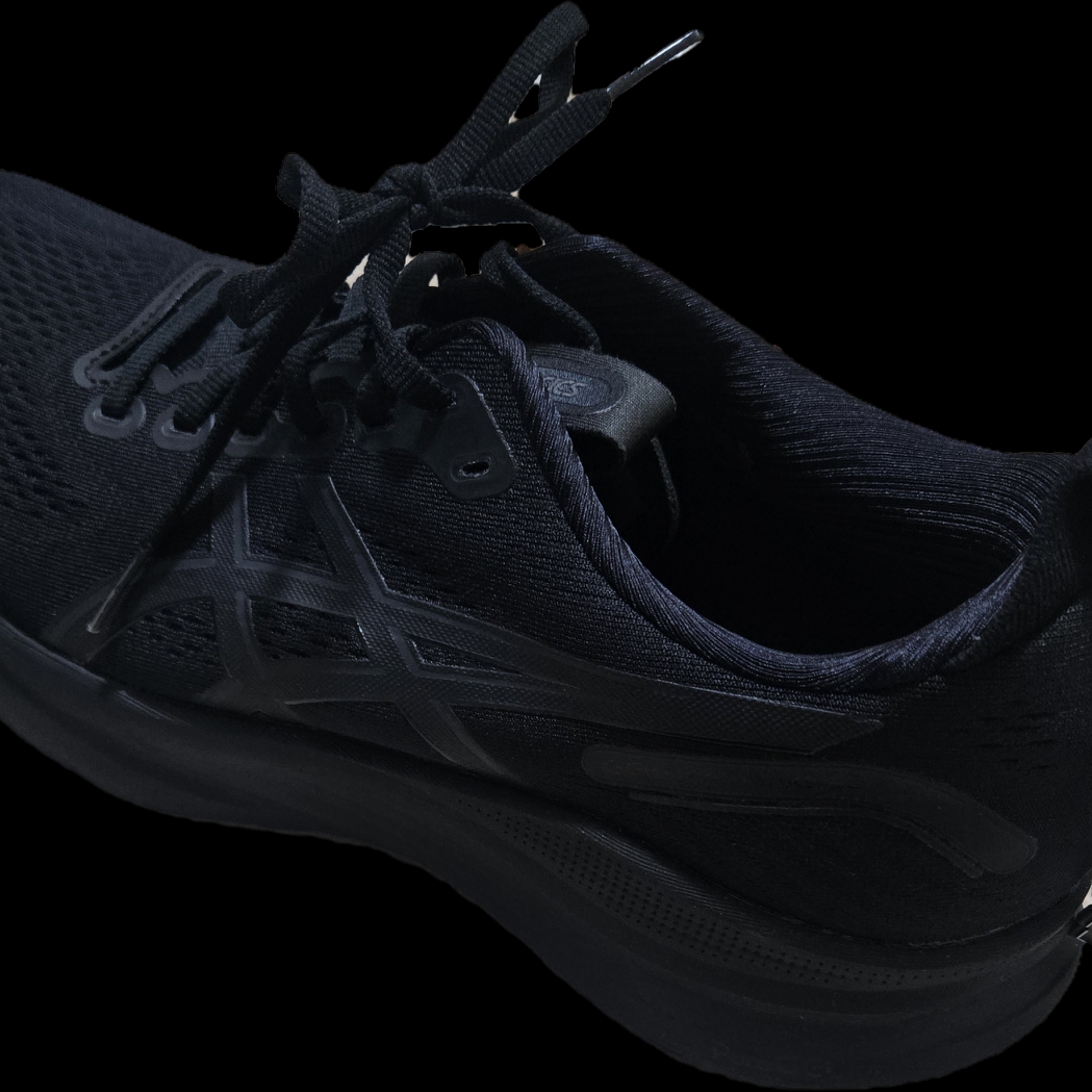 Asics Gel-Kayano 32 Black Graphite Grey - D Standard 착용 스타일 - 2