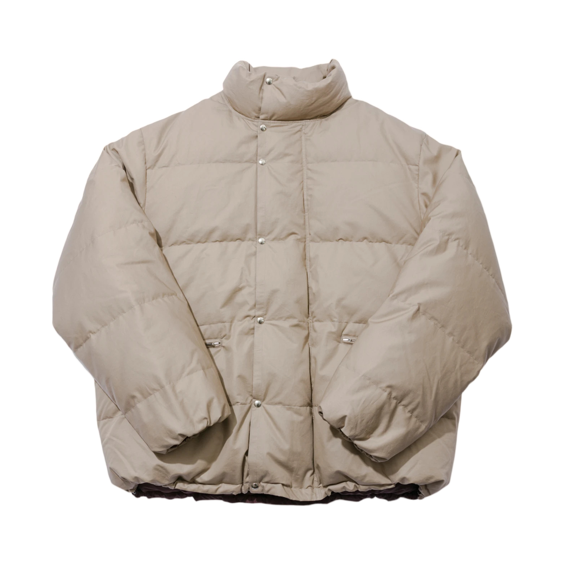 A0KS0000PIAX Kaptain Sunshine Cotton Down Jacket Beige