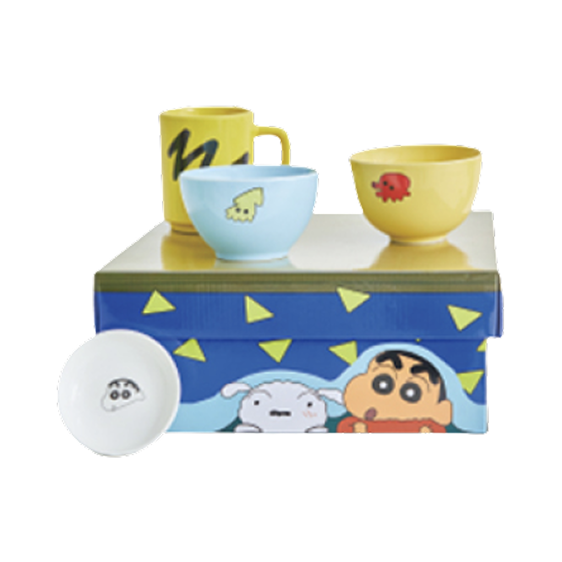 2025 댄꼼마 팝업 짱구는 못말려 짱구 식기 세트(2025 Dan,comma Pop Up Crayon Shin-Chan Tableware Set)
