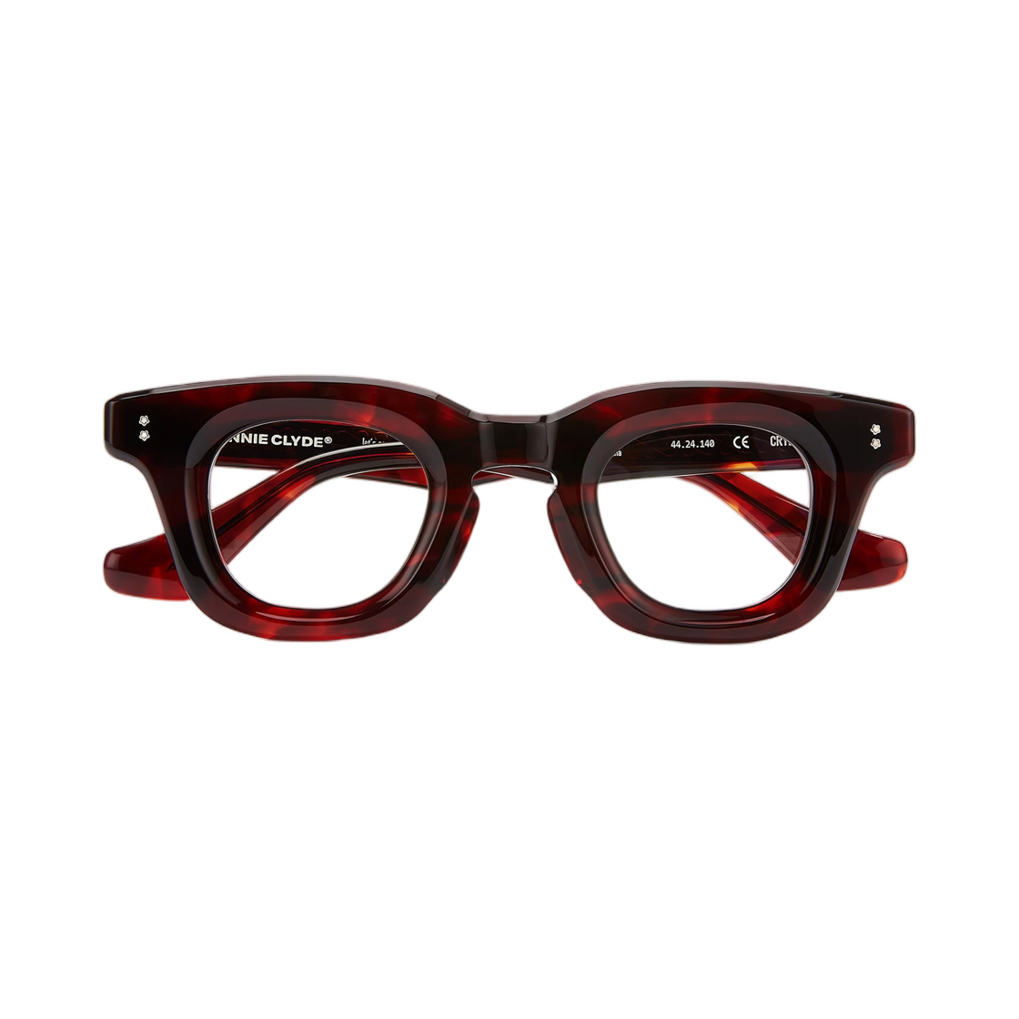 보니 클라이드 크라이베이비 레드 톨토이즈 논 프리스크립션 블루 라이트 렌즈(Bonnie Clyde Crybaby Red Tortoise Non Prescription Blue Light Lenses)