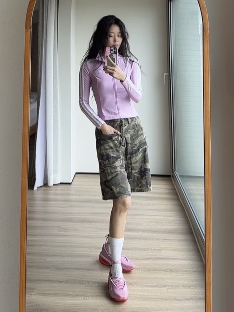 (W) Nike x Knwls Air Max Muse Elemental Pink 착용 스타일 - 4