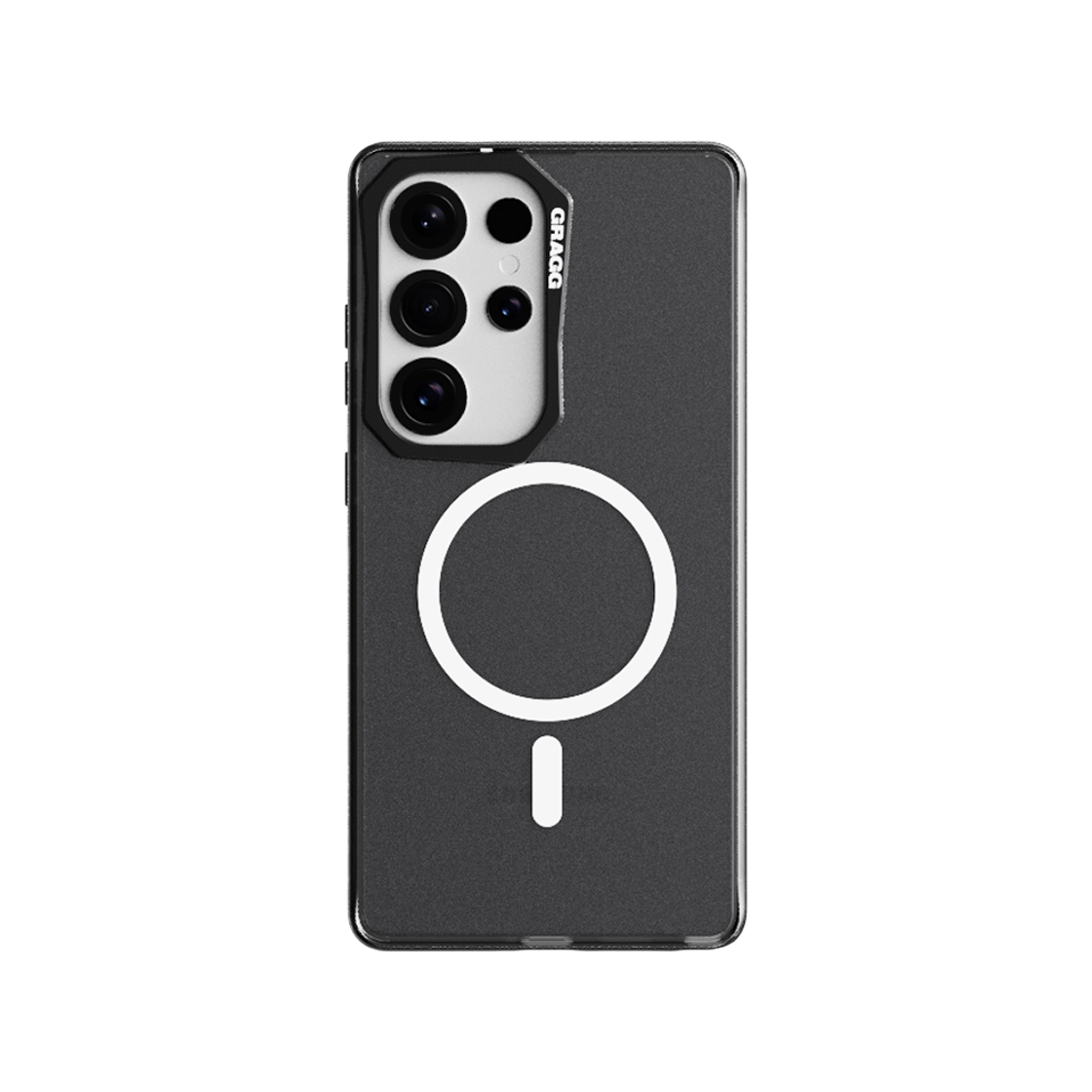 그래그 맥세이프 코너 프레임 케이스 - 블랙 (갤럭시 시리즈)(Gragg Magsafe Corner Frame Case - Black (Galaxy Series))