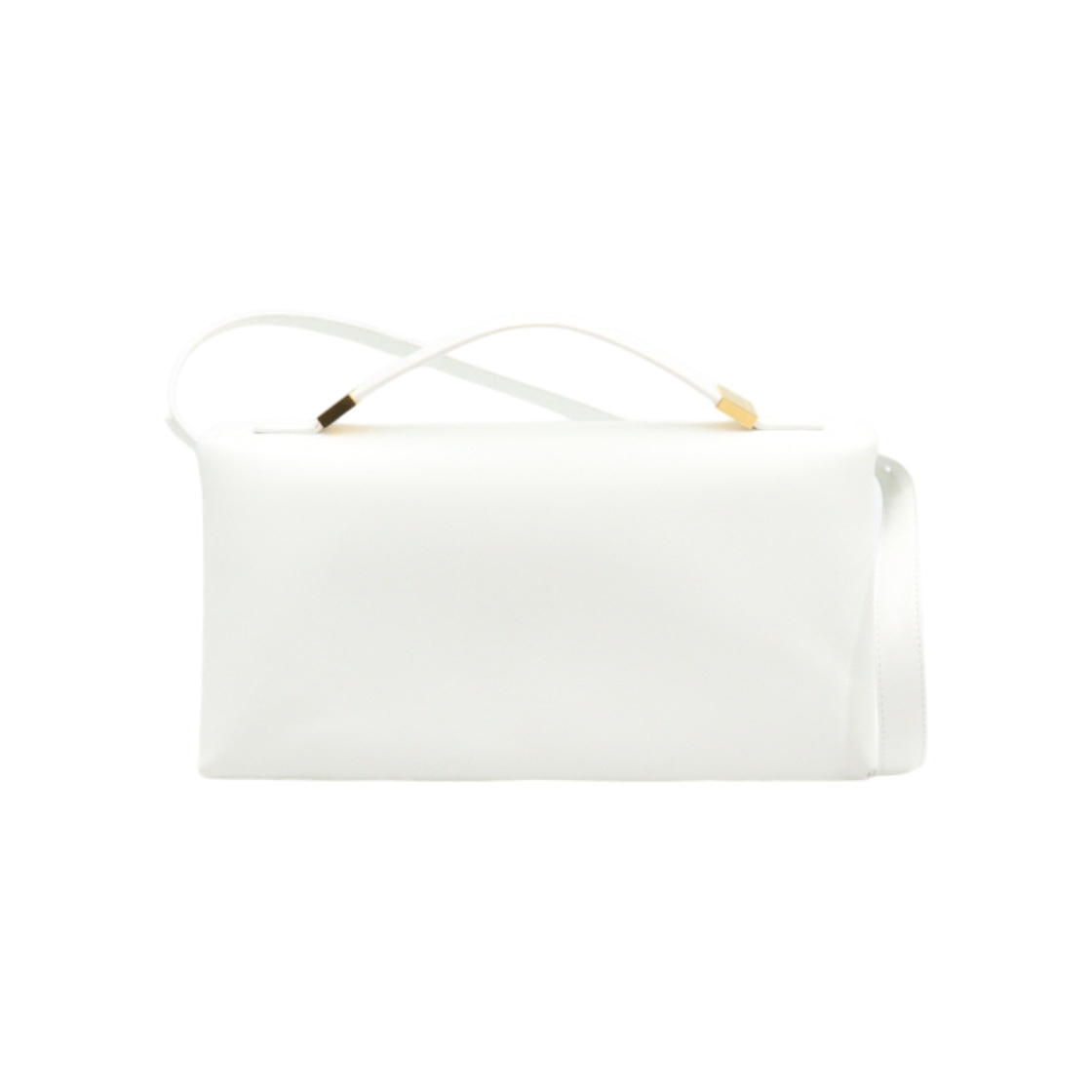 IT65C9W262R6 Marni White Leather Prisma Tote & Shoulder Bag