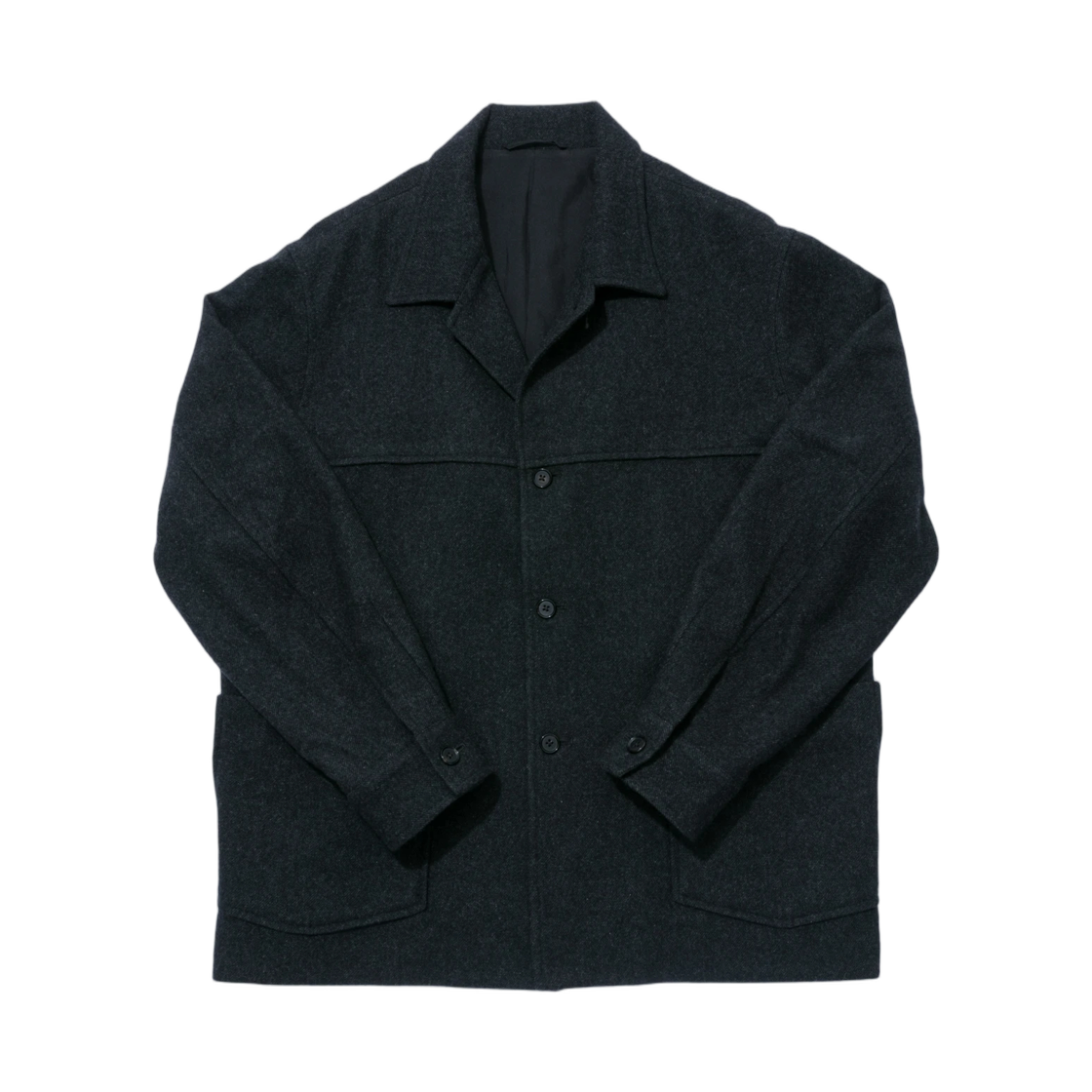 캡틴 선샤인 캐시미어 셔츠 자켓 차콜(Kaptain Sunshine Cashmere Shirt Jacket Charcoal)