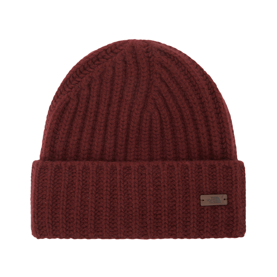 노스페이스 오블리크 볼드 비니 버건디 - 25FW(The North Face Oblique Bold Beanie Burgandy - 25FW) - 1