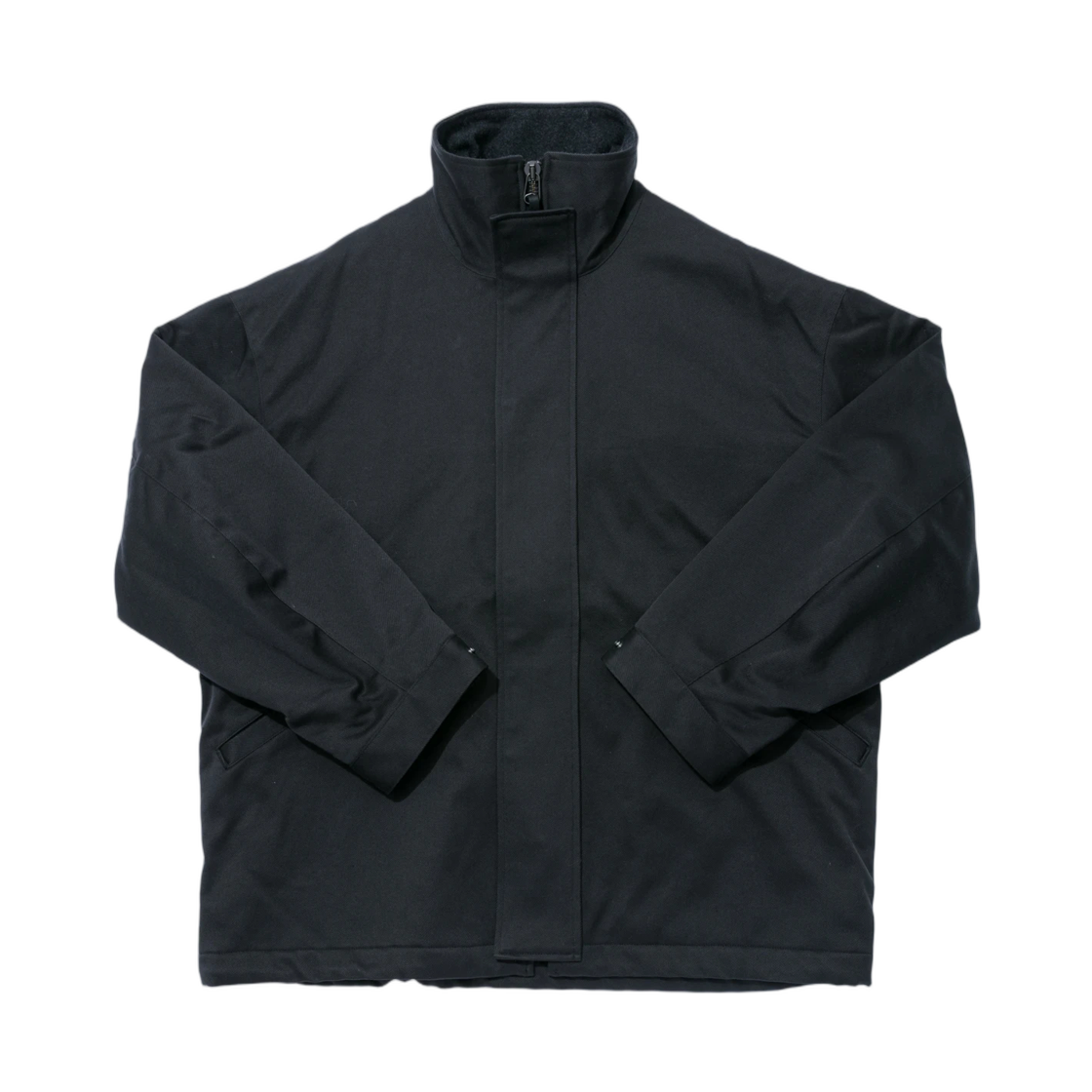 A0KS0000PIEP Kaptain Sunshine Cotton Drill Short Mil Coat Black